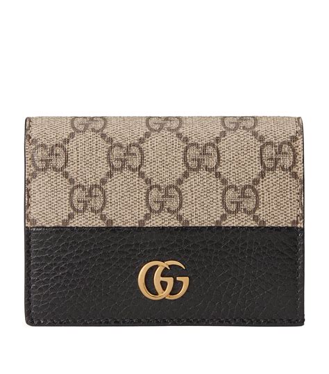 long gucci wallet tan|gucci marmont wallet small.